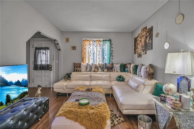 151 Edson St, West Seneca, NY 14210 - living room with wood finished floors