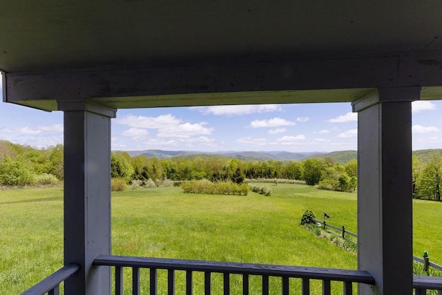 8255 County Highway 2, Andes, NY 13731 - view of green lawn with a view of countryside and a mountain view