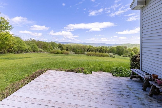 8255 County Highway 2, Andes, NY 13731 - deck with a yard