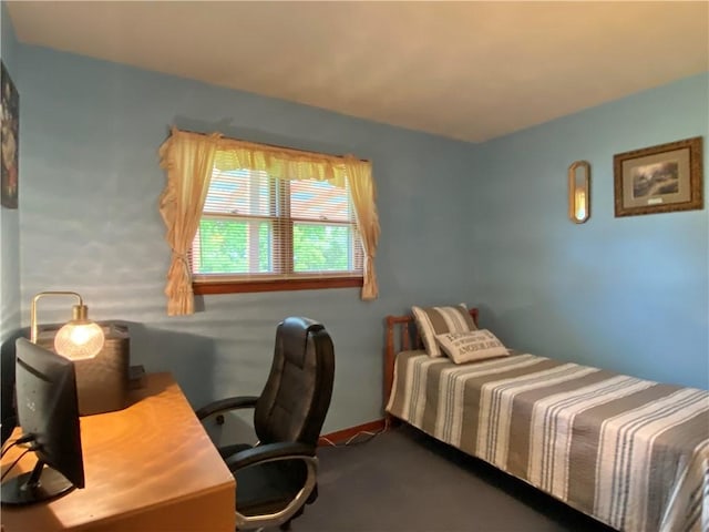 5 Melvins Ln, Big Flats, NY 14845 - bedroom with carpet and an office area