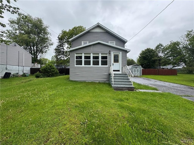 411 Hamilton St, Rome-Inside, NY 13440 - back of property with driveway