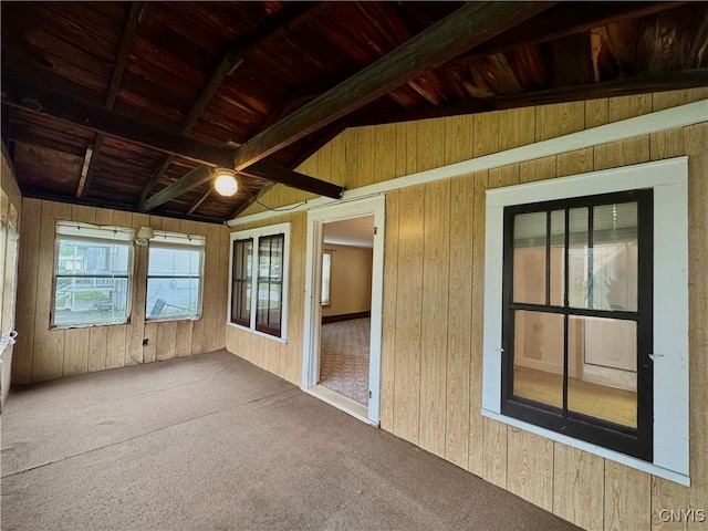 411 Hamilton St, Rome-Inside, NY 13440 - view of unfurnished sunroom