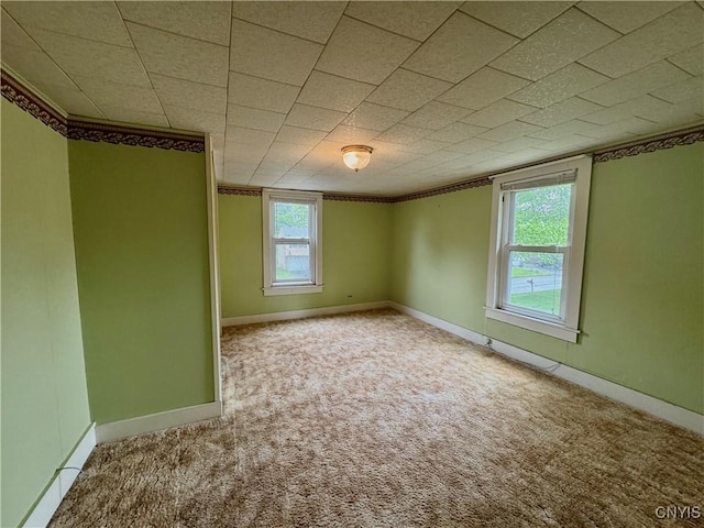 411 Hamilton St, Rome-Inside, NY 13440 - carpeted empty room with crown molding and baseboards