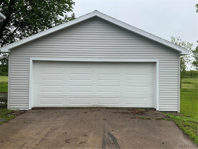 1750 Yates Carlton Townline Rd, Yates, NY 14098 - view of detached garage