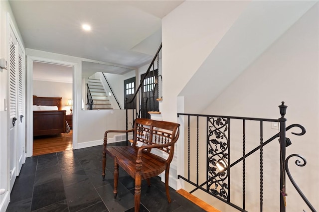 1 Creekside Ln, Pittsford, NY 14618 - hallway featuring baseboards