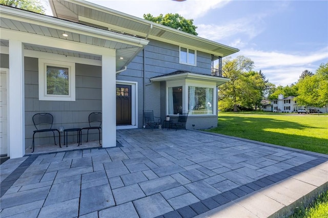 1 Creekside Ln, Pittsford, NY 14618 - view of patio / terrace