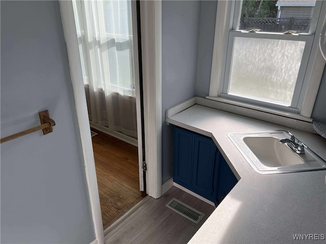 90 Nadon Pl, Tonawanda-Town, NY 14150 - bathroom featuring a sink, wood finished floors, and healthy amount of natural light