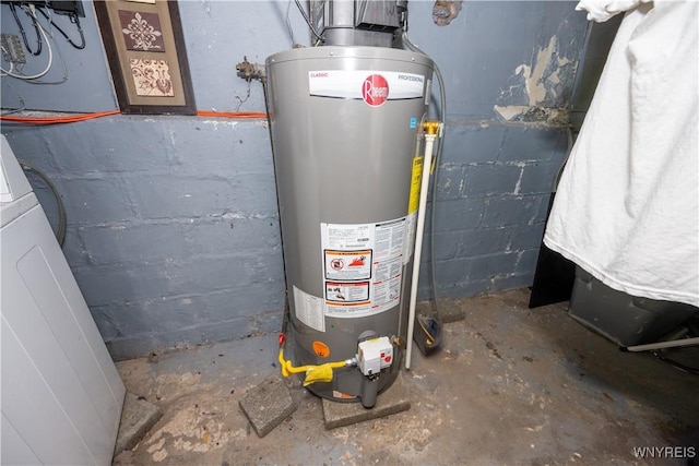 47 Winston Rd, Buffalo, NY 14216 - utilities with gas water heater and washer / dryer