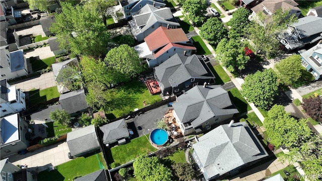 47 Winston Rd, Buffalo, NY 14216 - aerial view of property and surrounding area with nearby suburban area