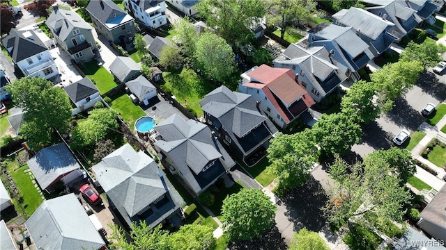 47 Winston Rd, Buffalo, NY 14216 - aerial overview of property's location featuring nearby suburban area