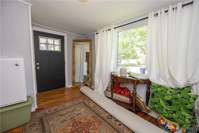 47 Winston Rd, Buffalo, NY 14216 - foyer entrance featuring wood finished floors, ornamental molding, and baseboards