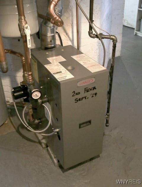 938 Ridge Rd, Lackawanna, NY 14218 - utilities with a heating unit