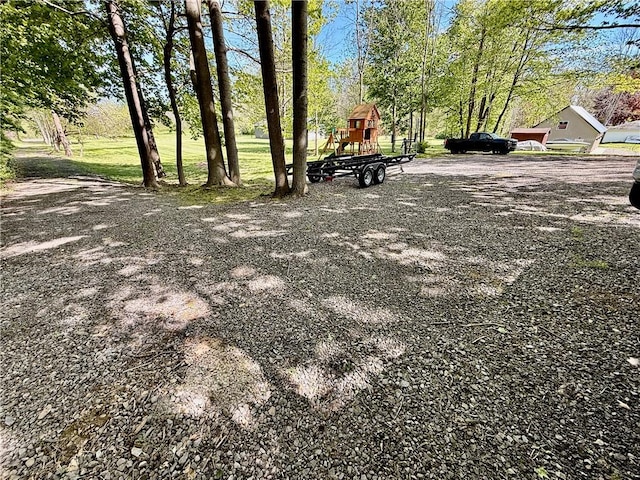 8119 Martin Rd, Wolcott, NY 14590 - view of yard featuring a playground