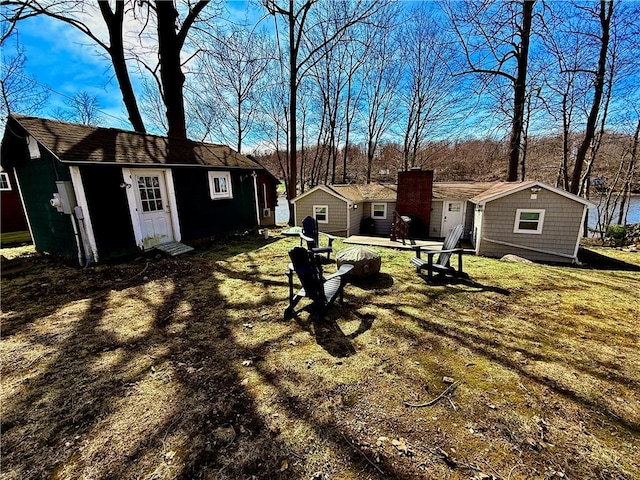 8119 Martin Rd, Wolcott, NY 14590 - view of yard with an outbuilding
