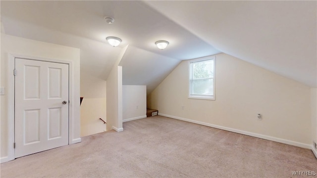 524 Lasalle Ave, Buffalo, NY 14215 - bonus room with carpet floors, vaulted ceiling, and baseboards