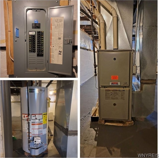 524 Lasalle Ave, Buffalo, NY 14215 - utilities with gas water heater and electric panel