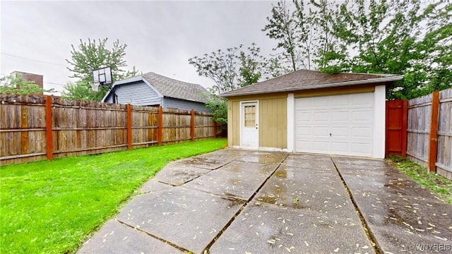 524 Lasalle Ave, Buffalo, NY 14215 - detached garage featuring driveway