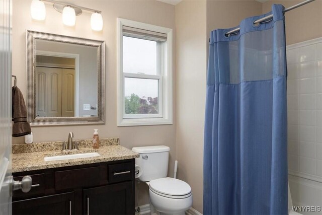 17 Knoche Way, Orchard Park, NY 14127 - full bath featuring vanity, toilet, and shower / tub combo