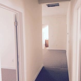 372 Diven Ave, Elmira-City, NY 14901 - hall with baseboards and carpet flooring