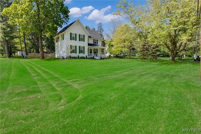7263 Quaker Rd, Orchard Park, NY 14127 - view of green lawn