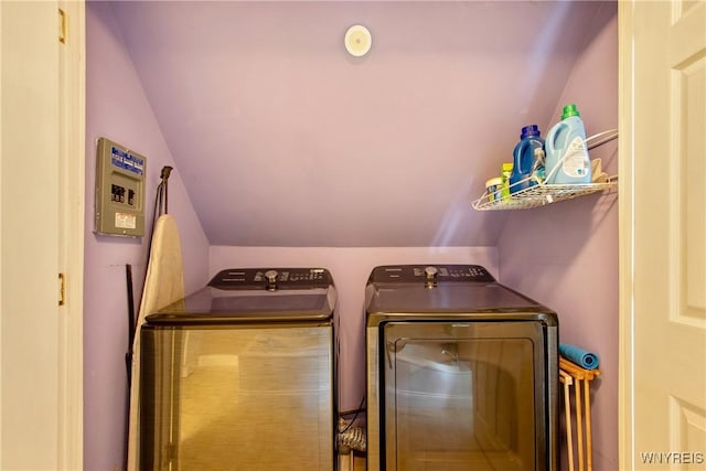 7263 Quaker Rd, Orchard Park, NY 14127 - washroom with washing machine and dryer