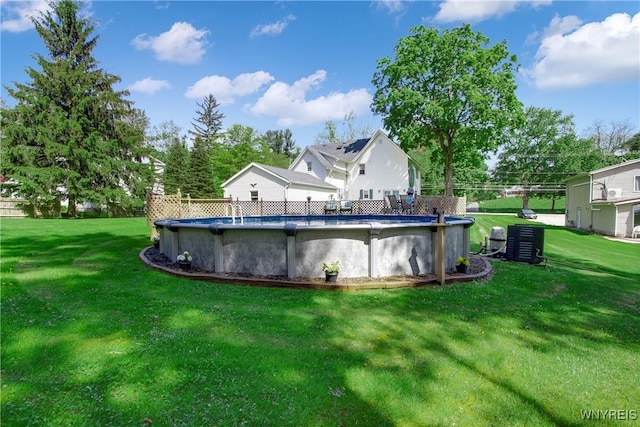 7263 Quaker Rd, Orchard Park, NY 14127 - view of swimming pool with a lawn