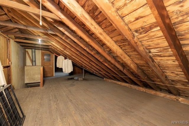 2884 Main St, Buffalo, NY 14214 - view of unfinished attic