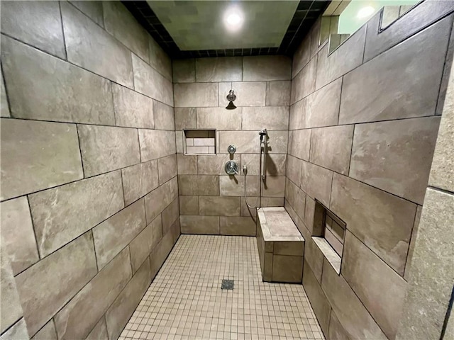 1302 Swart Rd, Middletown, NY 12455 - bathroom with tiled shower