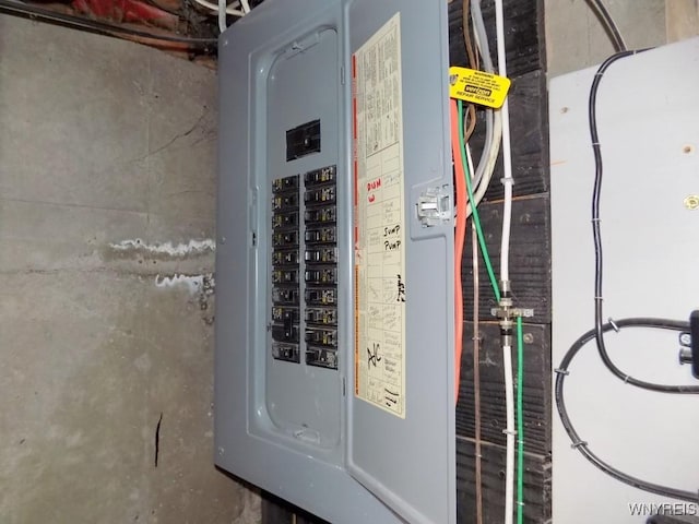 225 Fries Rd, Tonawanda-Town, NY 14150 - utilities featuring electric panel