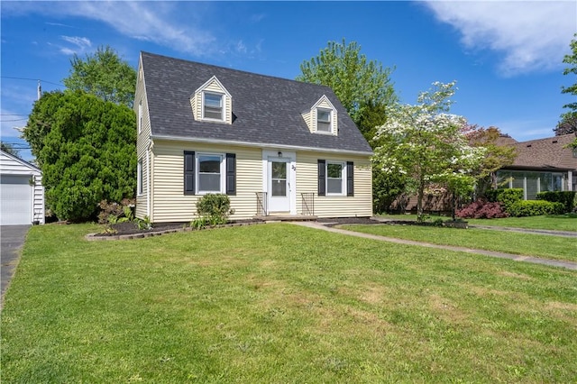 22 Idyllwood Ln, Irondequoit, NY 14617 - new england style home featuring a front yard and a garage