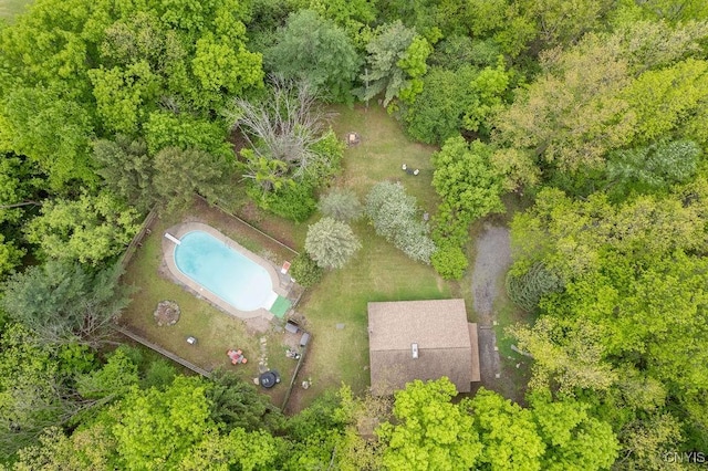 4090 Old Kennedy Rd, Onondaga, NY 13120 - aerial view of a pool