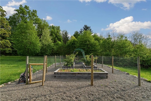 503 Grandview Ln, Milo, NY 14527 - view of jungle gym with a garden