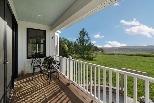 503 Grandview Ln, Milo, NY 14527 - view of balcony