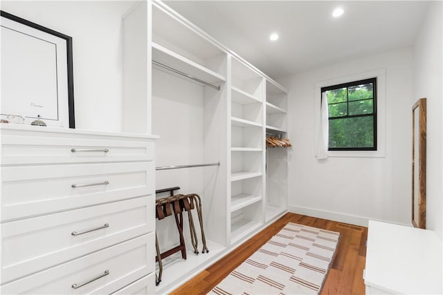 503 Grandview Ln, Milo, NY 14527 - walk in closet with light wood-style flooring