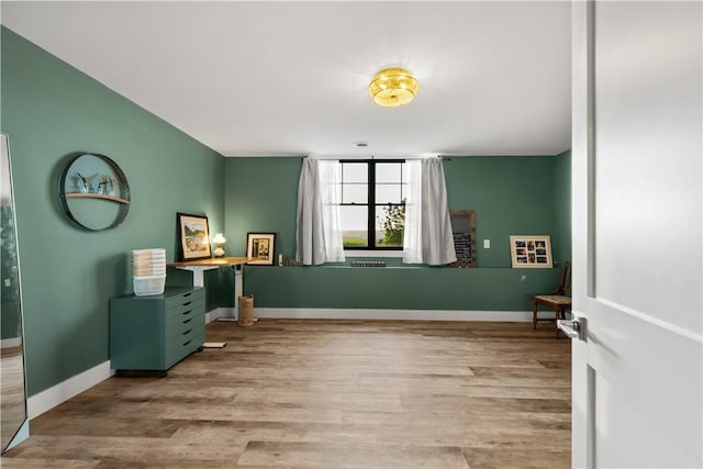 503 Grandview Ln, Milo, NY 14527 - bedroom with wood finished floors and baseboards