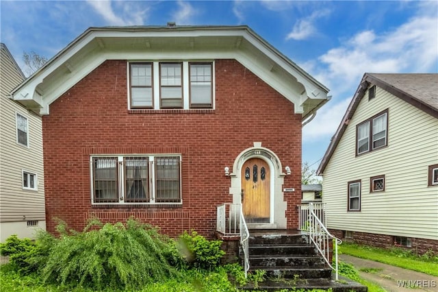 49 Mercer Ave, Buffalo, NY 14214 - view of front of house with brick siding