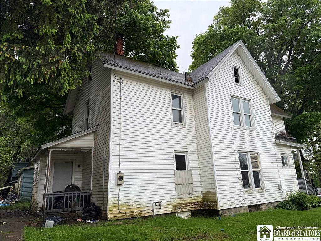 252 Fulton St, Jamestown, NY 14701 - view of back of house