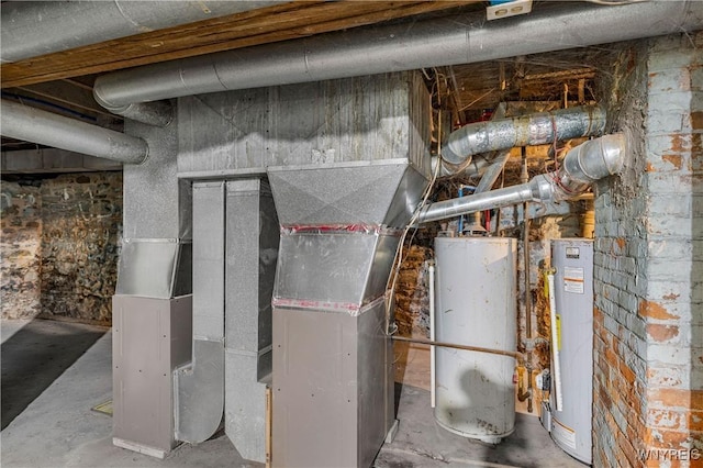 123 6th St, Niagara Falls, NY 14303 - utilities featuring gas water heater