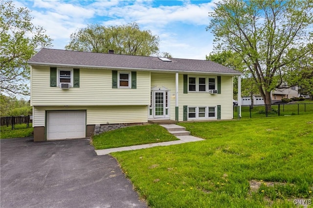 27 Cascade Dr, New Hartford, NY 13413 - split foyer home featuring an attached garage and driveway