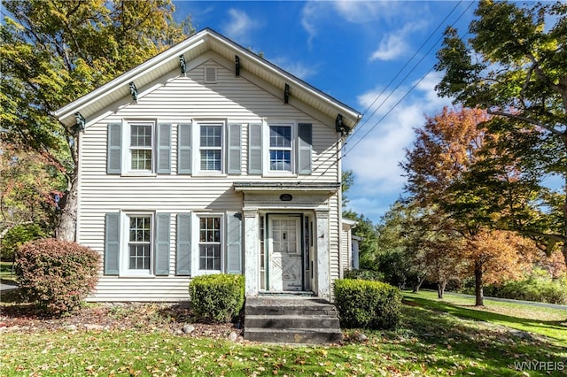470 Buffalo Rd, Aurora, NY 14052 - view of front of house featuring a front lawn