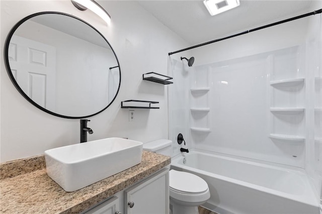 275 Owens Rd Unit 115, Sweden, NY 14420 - full bathroom featuring vanity, toilet, and shower / bathtub combination