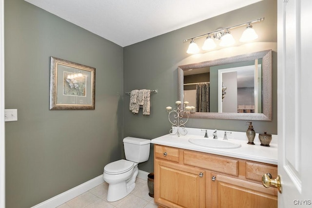 1968 Penfold Way, Lysander, NY 13027 - full bath with tile patterned flooring, vanity, toilet, and baseboards