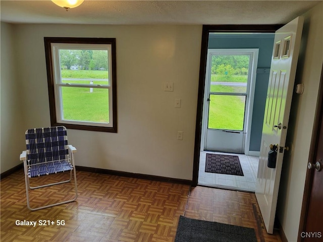 8723 E Mud Lake Rd, Lysander, NY 13027 - foyer featuring plenty of natural light and baseboards