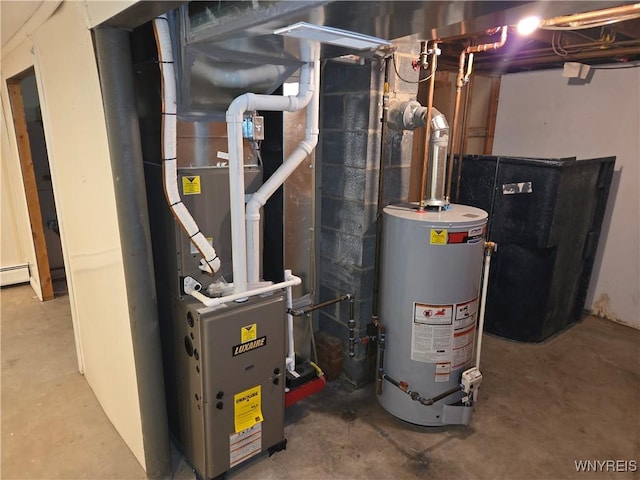 3508 Warner Dr, Grand Island, NY 14072 - utilities with gas water heater