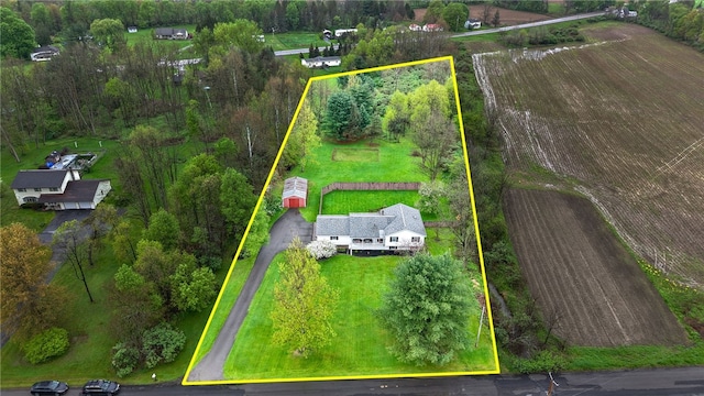101 Winchell Rd, Owego, NY 13827 - view of rural area with property parcel outlined