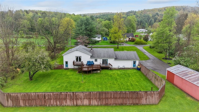 101 Winchell Rd, Owego, NY 13827 - view of subject property with a forest