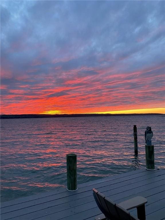 8419 Old Lake Rd, Lodi, NY 14860 - dock with a water view