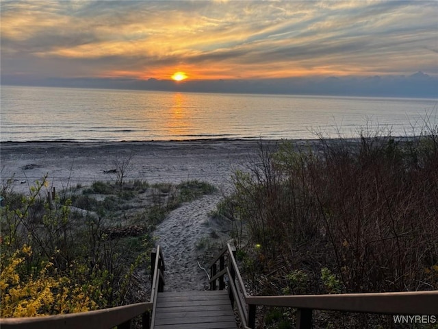 704 Beach Rd, Evans, NY 14006 - water view with local beach