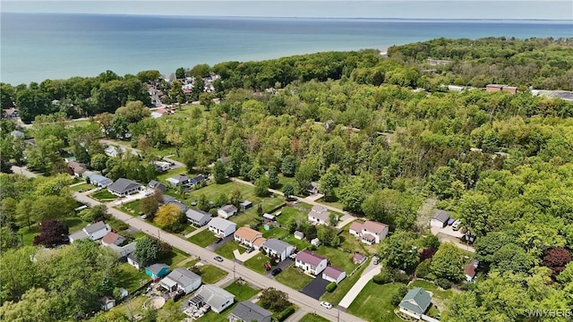 704 Beach Rd, Evans, NY 14006 - aerial view of property's location featuring a nearby body of water, a forest, and nearby suburban area