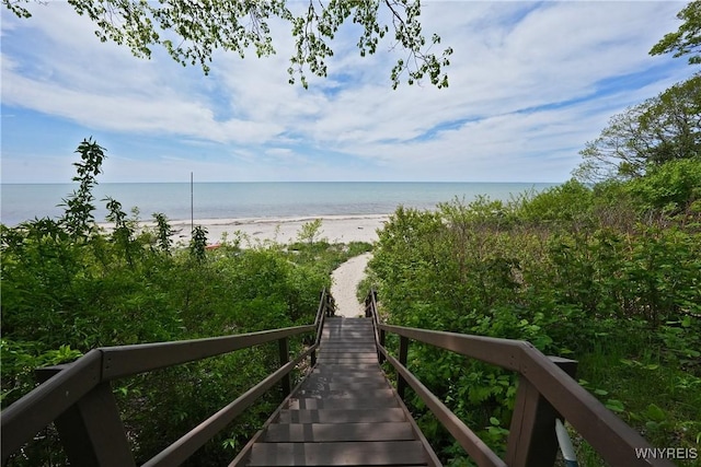 704 Beach Rd, Evans, NY 14006 - water view with nearby beach
